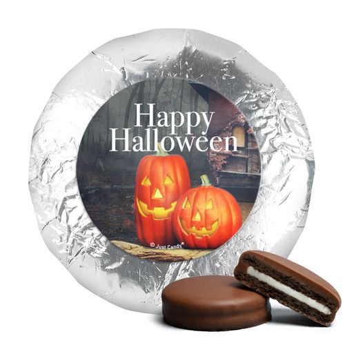 Halloween Ghostly Greetings Chocolate Covered Oreos