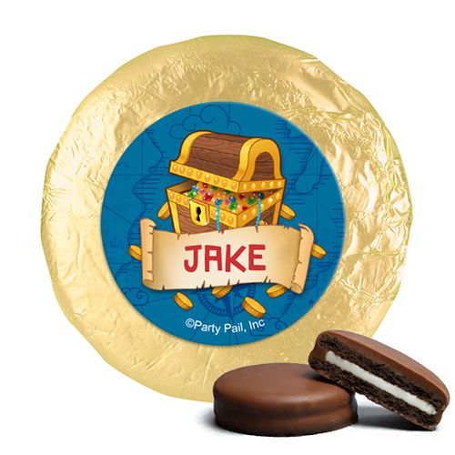 Personalized Birthday Pirates Milk Chocolate Covered Oreos