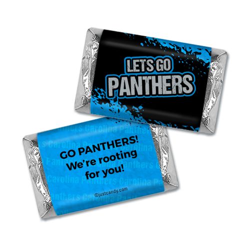Go Panthers! Football Party Hershey's Mini Wrappers Only