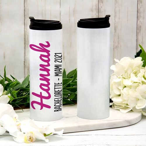 Personalized Name Script Stainless Steel Thermal Tumbler (16oz)