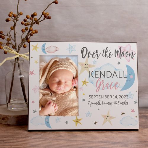 Personalized Picture Frame - Over the Moon
