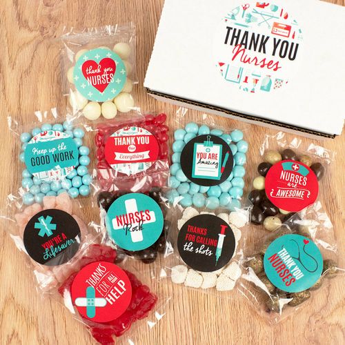 Nurse Appreciation Care Package Candy Gift Box