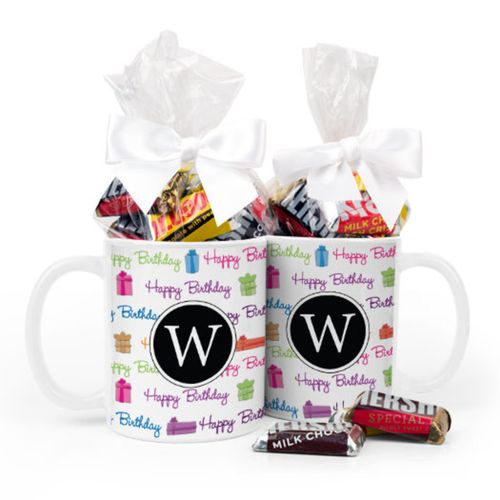 Personalized Birthday Gifts 11oz Mug with Hershey's Miniatures
