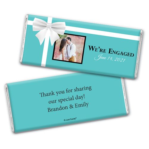 Jubilation Engagement Favors Personalized Candy Bar - Wrapper Only
