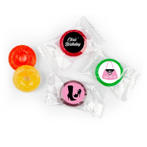 Fashionista Personalized Birthday LIFE SAVERS 5 Flavor Hard Candy Assembled
