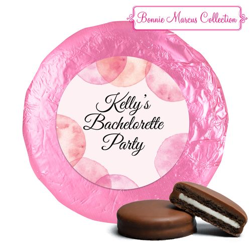 Blithe Spirit Bachelorette Milk Chocolate Covered Oreo Cookies Assembled