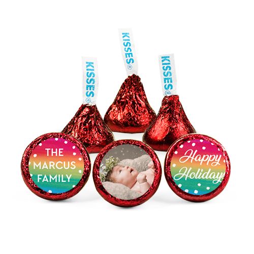 Personalized Christmas Holiday Magic Hershey's Kisses