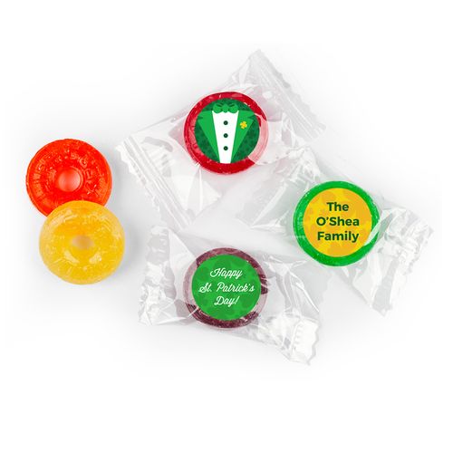 Personalized St. Patrick's Day Tux LifeSavers 5 Flavor Hard Candy (300 Pack)