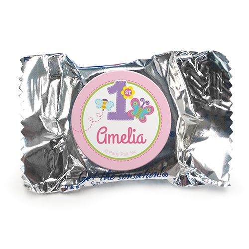 Personalized Birthday Butterfly York Peppermint Patties - pack of 70