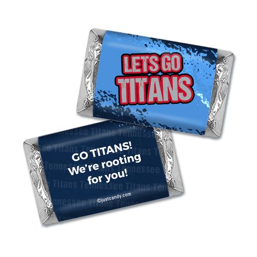 Go Titans! Football Party Hershey's Mini Wrappers Only