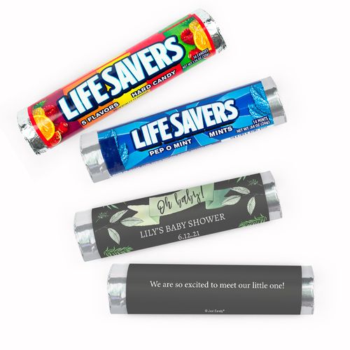 Personalized Baby Shower Oh Baby Lifesavers Rolls (20 Rolls)