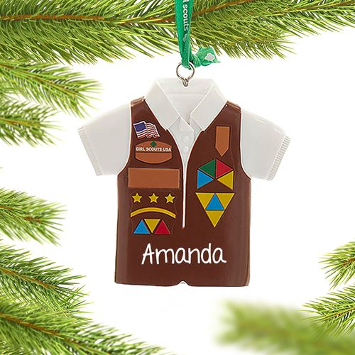 Personalized Girl Scouts of USA Brownies Vest