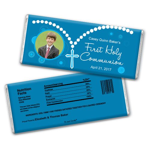 Along the Holy Path Personalized Candy Bar - Wrapper Only