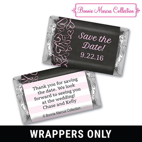 Bonnie Marcus Collection Wrapper Sweetheart Swirl Save the Date