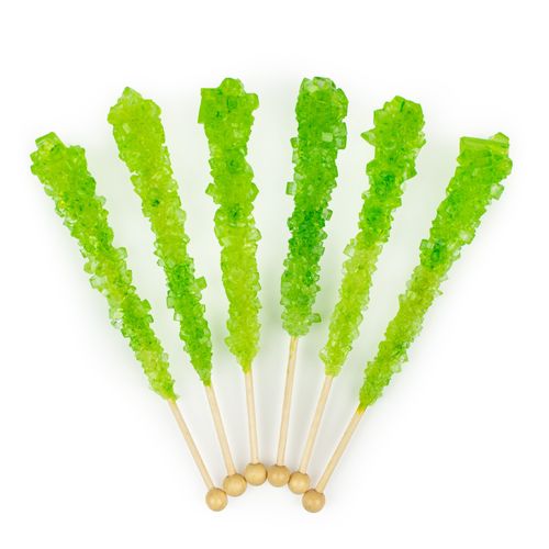 Watermelon Rock Candy on a Stick (36 Pack)