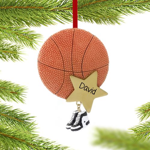 Personalized Basketball Star with Sneakers