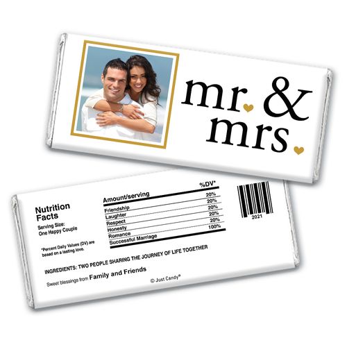 Their Introduction Personalized Candy Bar - Wrapper Only