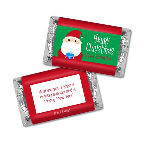 Personalized Christmas Winter Buddies Hershey's Miniatures Wrappers