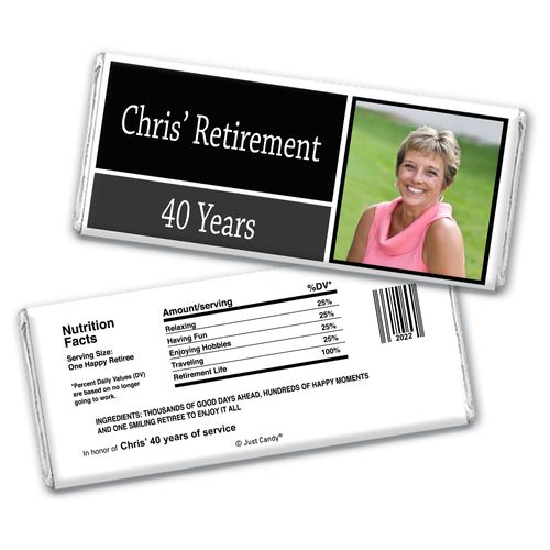 Photo Op Personalized Candy Bar - Wrapper Only