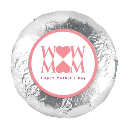 1.25in Stickers - Mother's Day Mom Heart (48 Stickers)