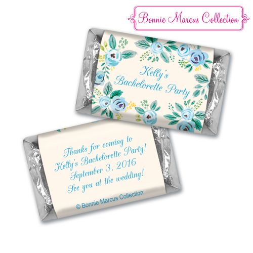 Bonnie Marcus Collection Chocolate Candy Bar & Wrapper Here's Something Blue Bachelorette Favors
