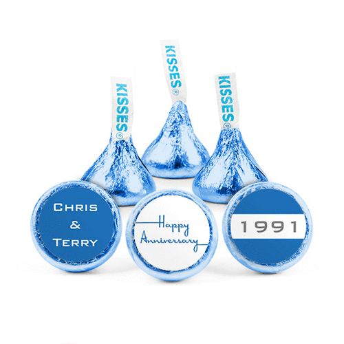 Personalized Anniversary When It Began Hershey's Kisses