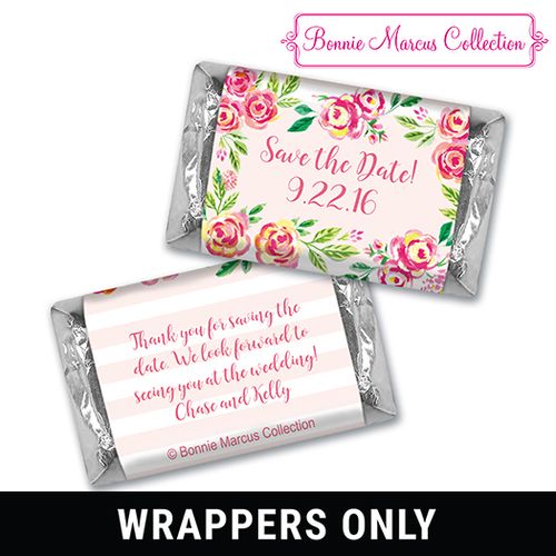 Bonnie Marcus Collection Wrapper In the Pink Save the Date Favors