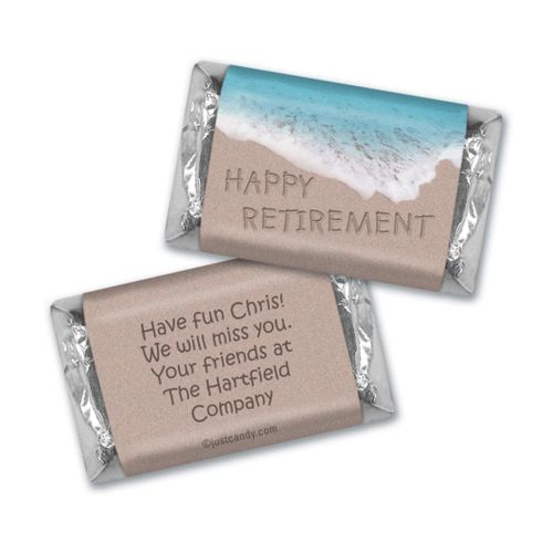 Relaxing By the Sea Personalized Miniature Wrappers