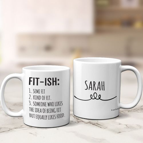 Personalized Fit-ish 11oz Mug Empty