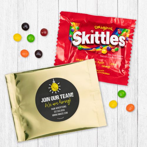 Personalized Promotional We are Hiring - Skittles