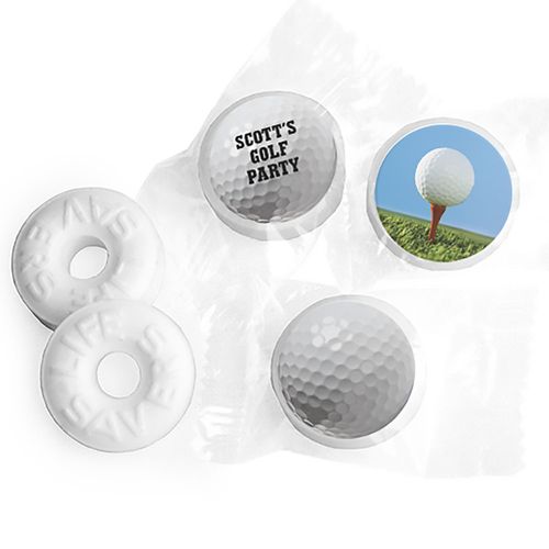 Personalized Birthday Golf Life Savers Mints