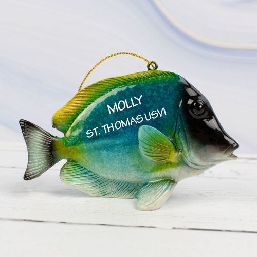 Personalized Golden Reef Butterflyfish