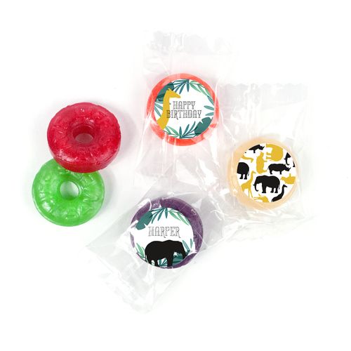 Personalized Wandering WIld Things Birthday LifeSavers 5 Flavor Hard Candy