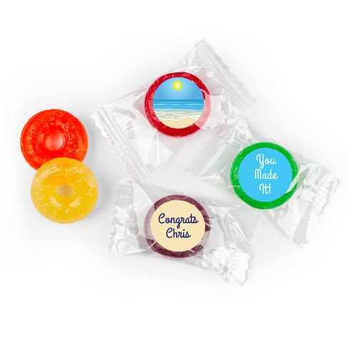 Relax Personalized Retirement LifeSavers 5 Flavor Hard Candy Assembled