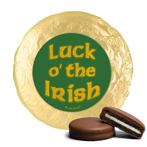 St. Patrick's Day Gold Milk Chocolate Covered Oreos