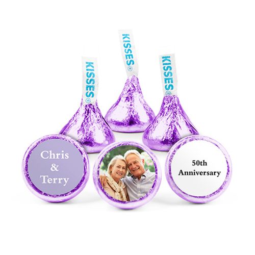 Personalized Anniversary Add Your Photo Hershey's Kisses
