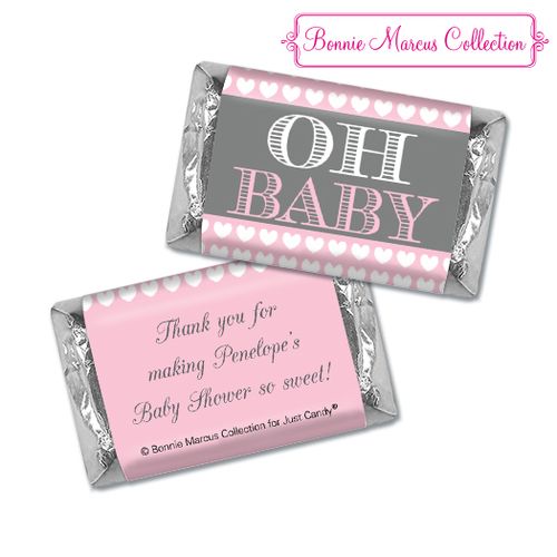 Personalized Bonnie Marcus Oh Baby Shower Hershey's Miniatures