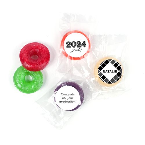 Personalized Life Savers 5 Flavor Hard Candy - Graduation Steps to Success