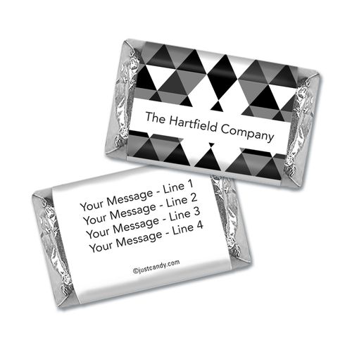 Personalized Hershey's Miniature Wrappers Only - Business Promotional Triangles