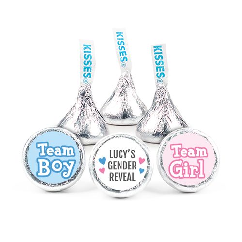 Personalized Bonnie Marcus Boy or Girl Gender Reveal Hershey's Kisses