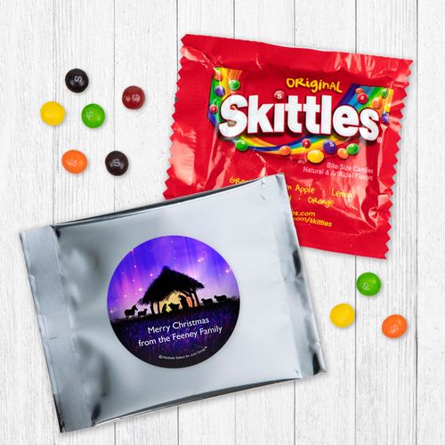 Personalized Christmas Holy Night - Skittles