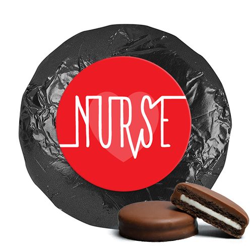 Nurse Appreciation Nurse Pulse Milk Chocolate Covered Oreo Cookies
