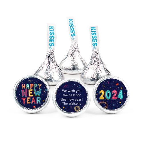Personalized New Years Eve Festivities Hershey's Kisses