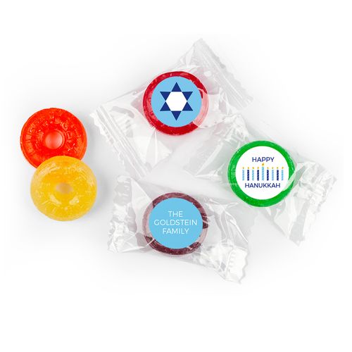 Personalized Life Savers 5 Flavor Hard Candy - Bonnie Marcus Hanukkah