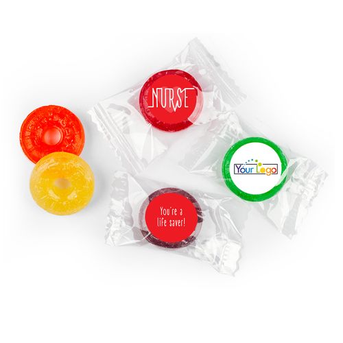 Personalized Nurse Appreciation Nurse Pulse Life Savers 5 Flavor Hard Candy