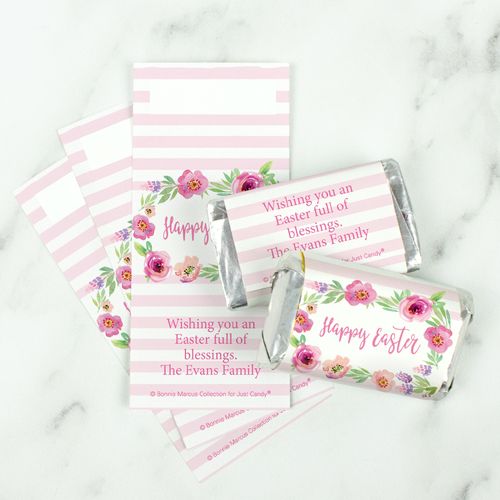 Bonnie Marcus Collection Easter Pink Flowers Mini Wrappers