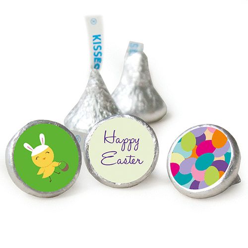 Egg Hunter Easter Candy 3/4" Sticker (108 Stickers)