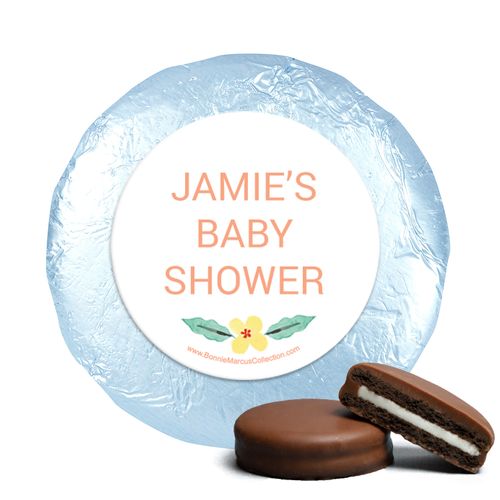 Personalized Bonnie Marcus Safari Fun Baby Shower Milk Chocolate Covered Oreos
