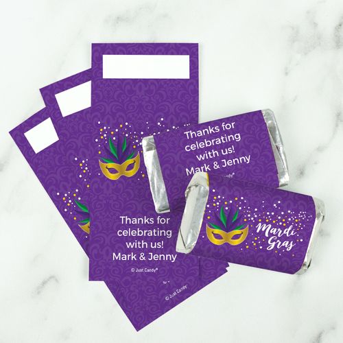 Personalized Mini Wrappers Only - Mardi Gras Big Easy