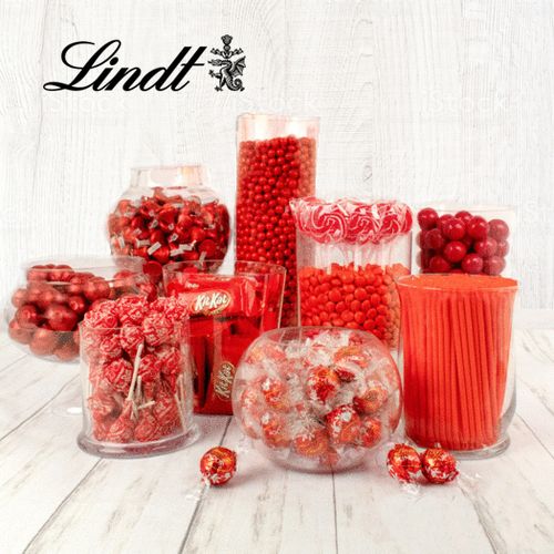 Red Deluxe Candy Buffet